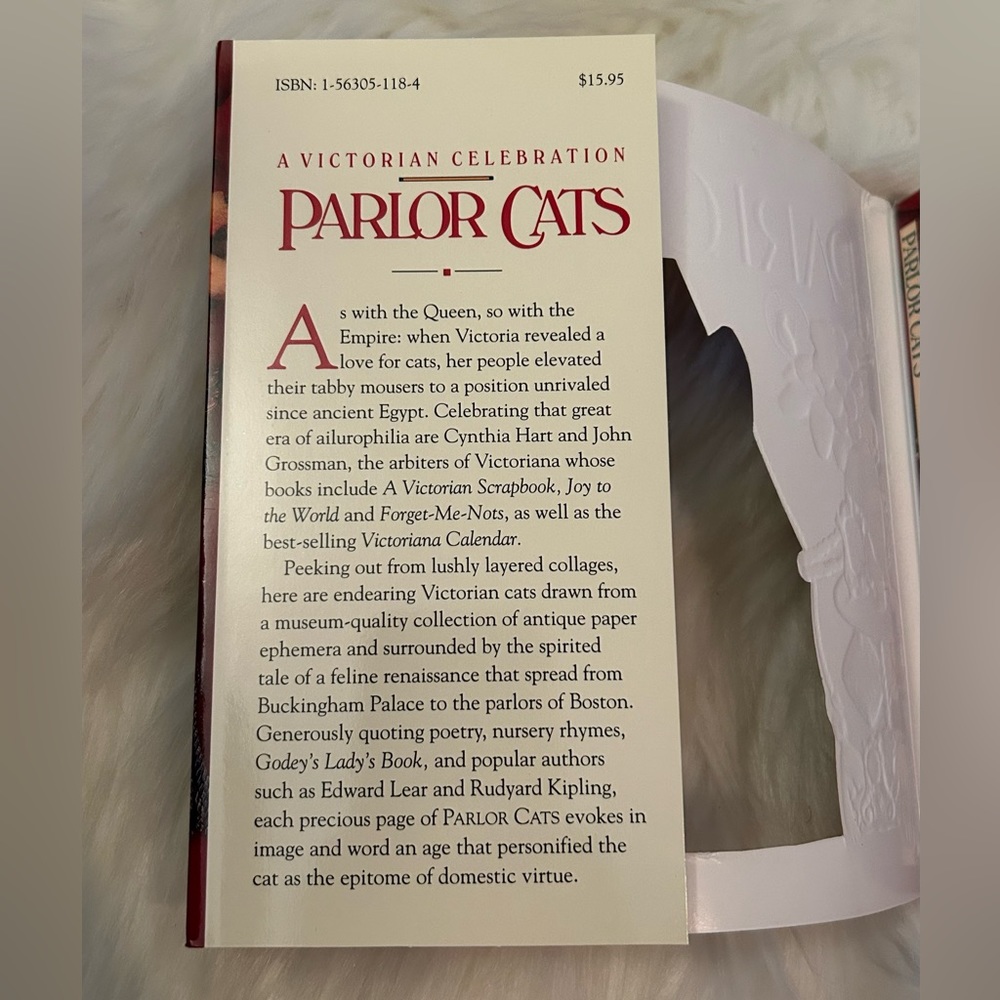 A Victorian Celebration Parlor Cats Book - Picture 5 of 16